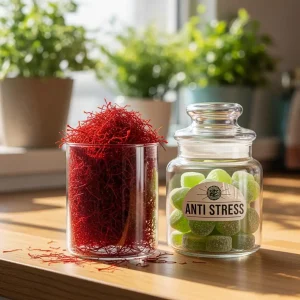 Safran gummies anti-stress