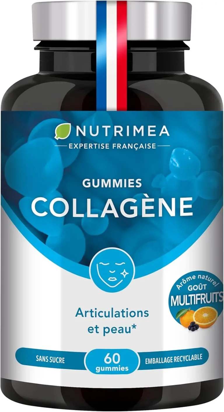 Nutrimea gummies collagène hydrolysé peau élasticité hydratation