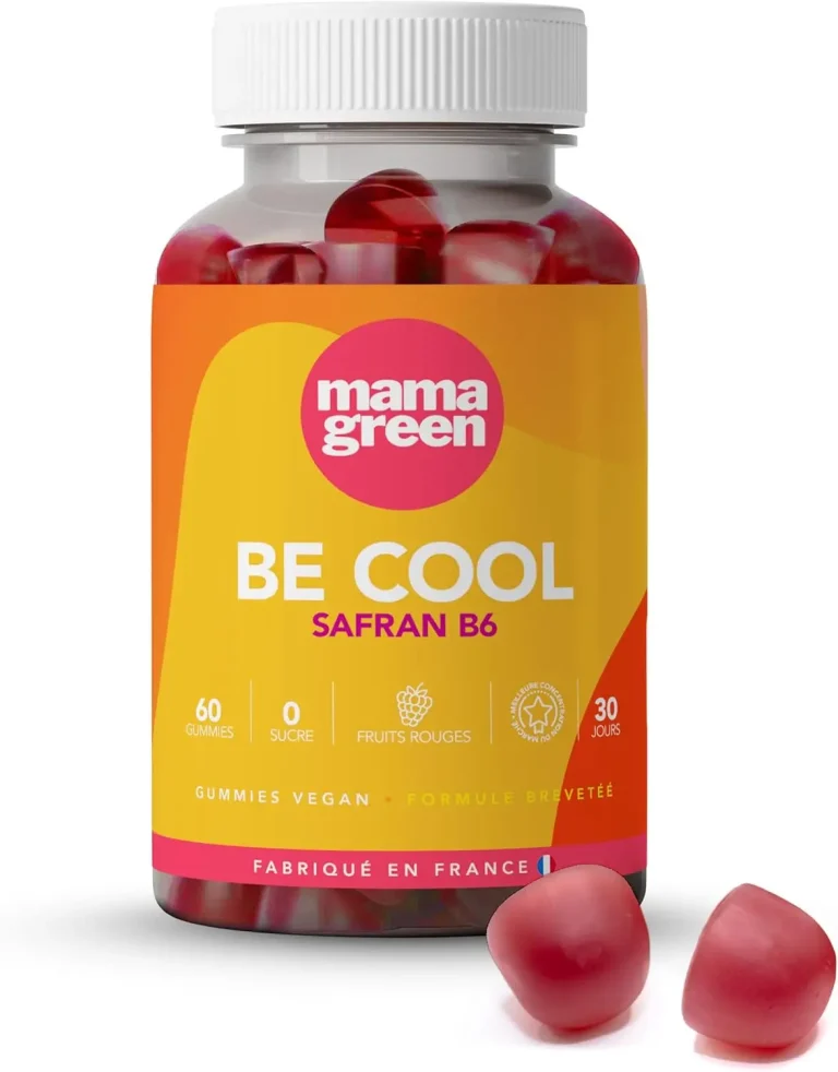 Mama Green gummies safran enfant équilibre émotionnel