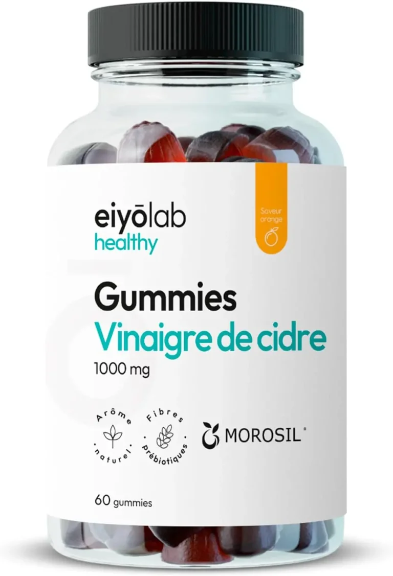 EiyoLab Morosil Vinaigre de Cidre Gummies flacon