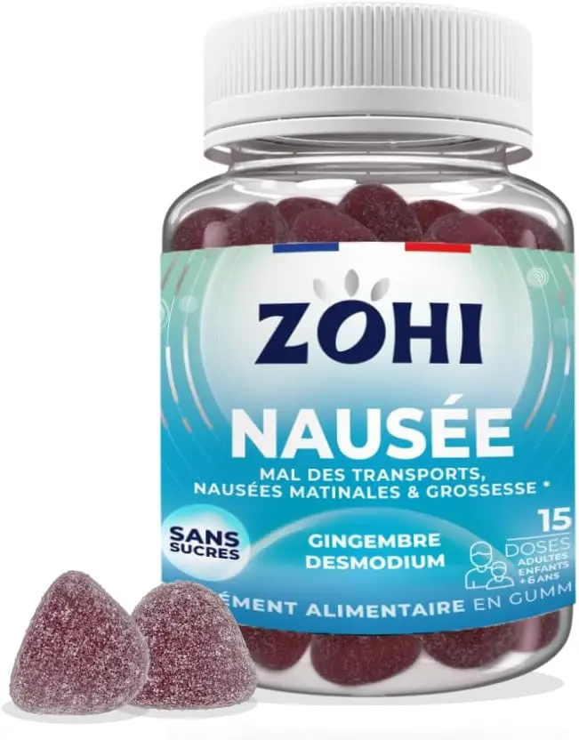 ZOHI gummies nausées grossesse