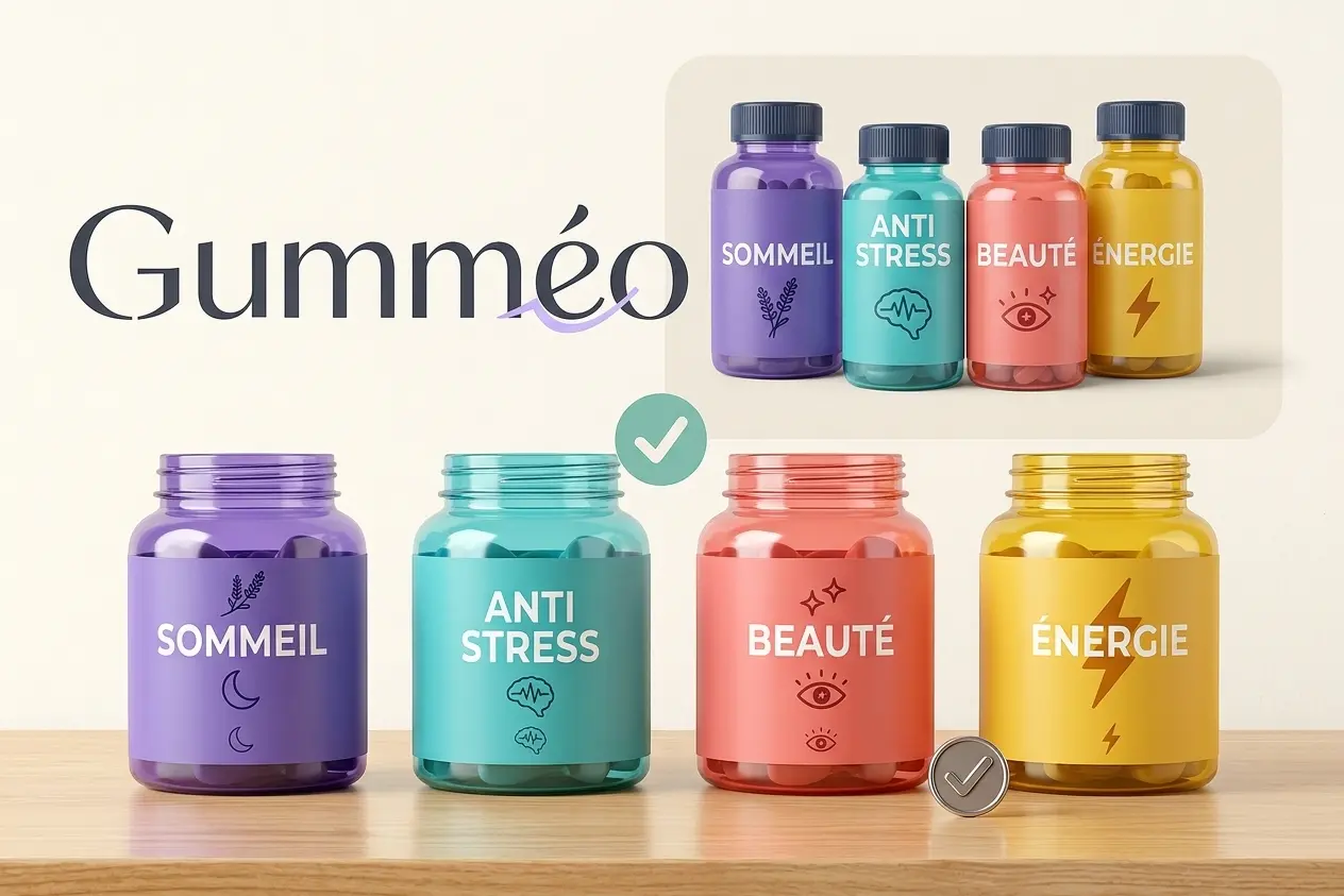 Gumméo, comparateur de gummies bien-être