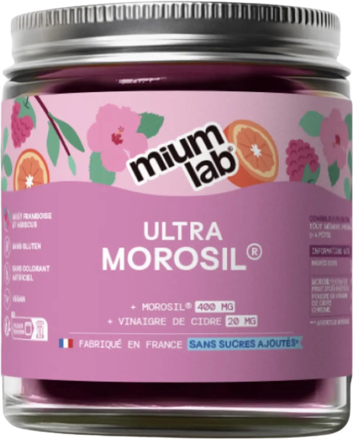 Pot de gummies Mium Lab Ultra Slim Morosil